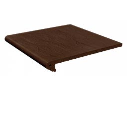 Клинкерная ступень Шоколад скала 330x320x14 мм Маркастрой